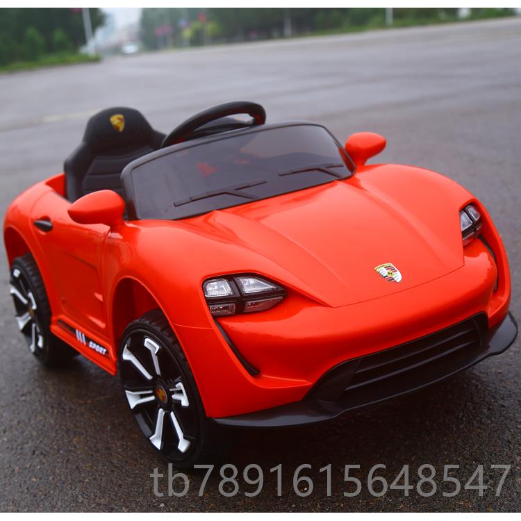 正品OT孩HER儿童电动车四轮汽车小玩具可坐人宝宝遥控童车带摇车