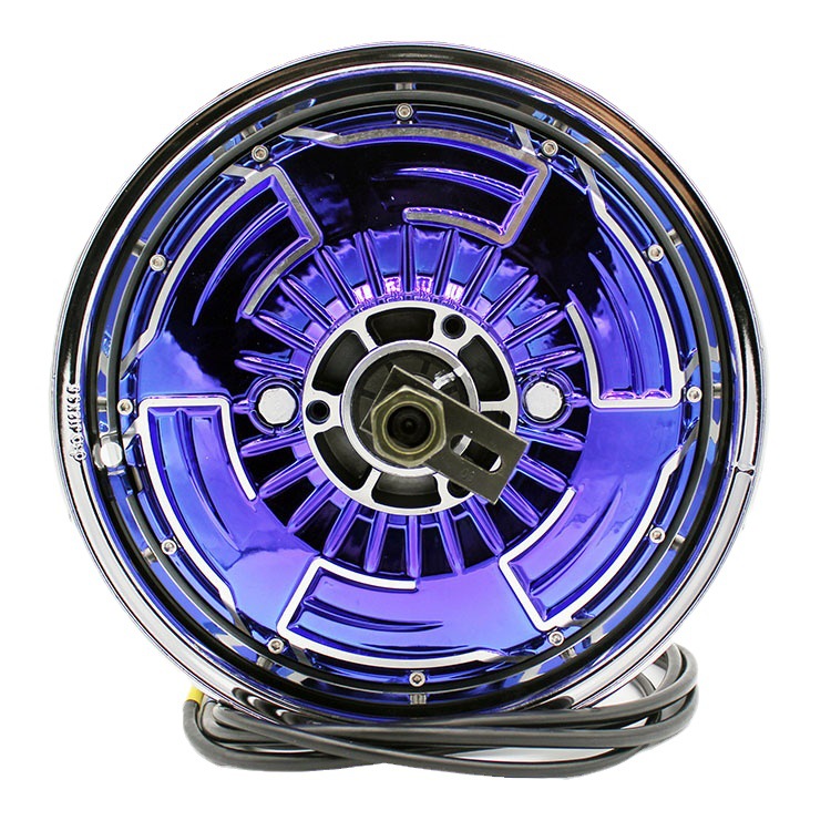 QSMOTOR全顺电机12寸6000W50H五代V5WP电机48-96V电摩电动车电机