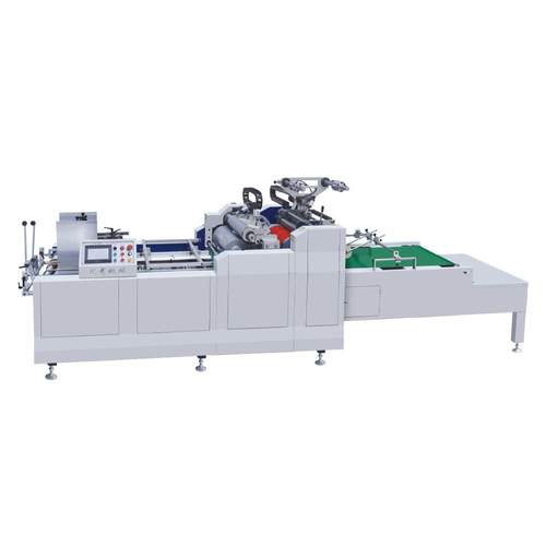 温州汇龙TC-650A贴窗机异形圆形纸盒淋膜纸白卡瓦楞贴胶机贴窗