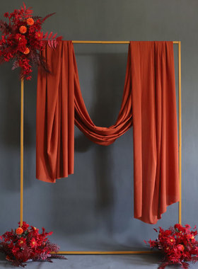 新款婚庆道具舞台背景架迎宾区摆件路引装饰婚礼铁艺花架拱门布置