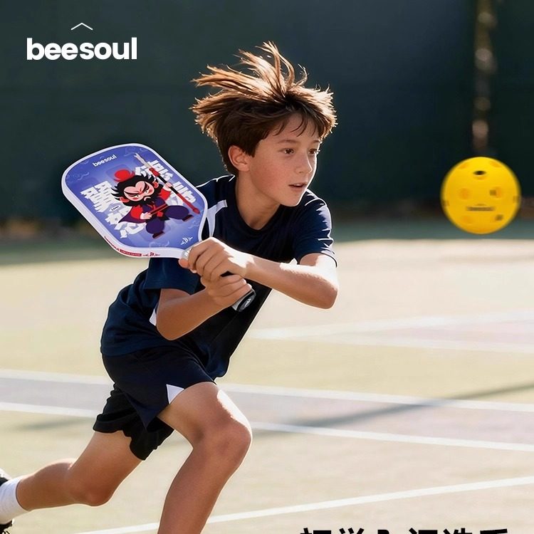 Beesoul三国双拍皮克球拍