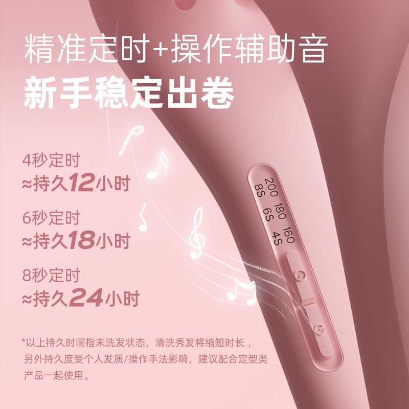 崔娅蛋卷头卷发棒32mm蛋卷w棒法式深v水波纹持久定型蛋蛋卷夹神器