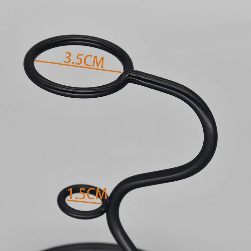 加粗冰淇淋架子蛋筒展示s架甜筒雪糕支架酒店点心脆筒架洋葱圈架