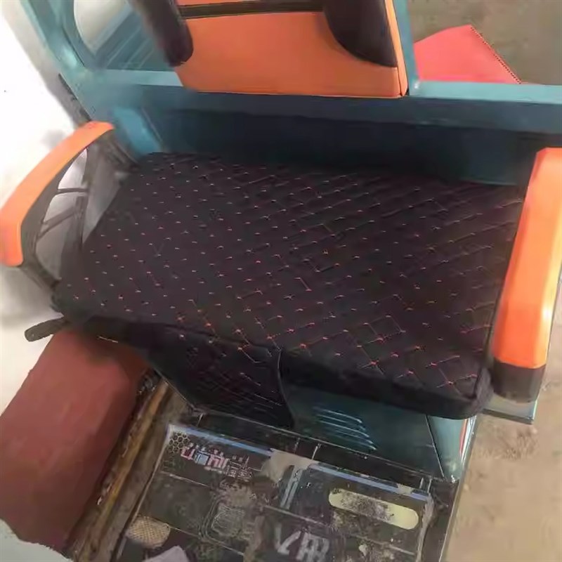 电动三轮车坐垫座垫套防晒防水皮革加I厚座套四季通用耐磨可定制