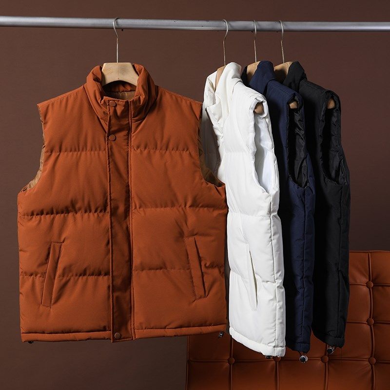 超高性价比!防风防泼水!u中空保暖纤维!男士立领加厚棉马甲背心,男装,常规马甲,淘宝优惠券,粉丝福利购,淘宝优惠卷