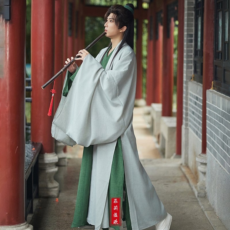 汉服男装古风仙气古风全套公子15到18H岁男士明制古装衣服帅气侠