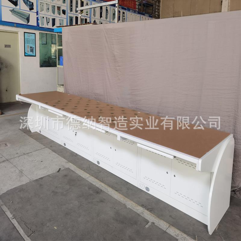 监控操作台安防设备中控台单双多联指挥中心调度控制机柜厂