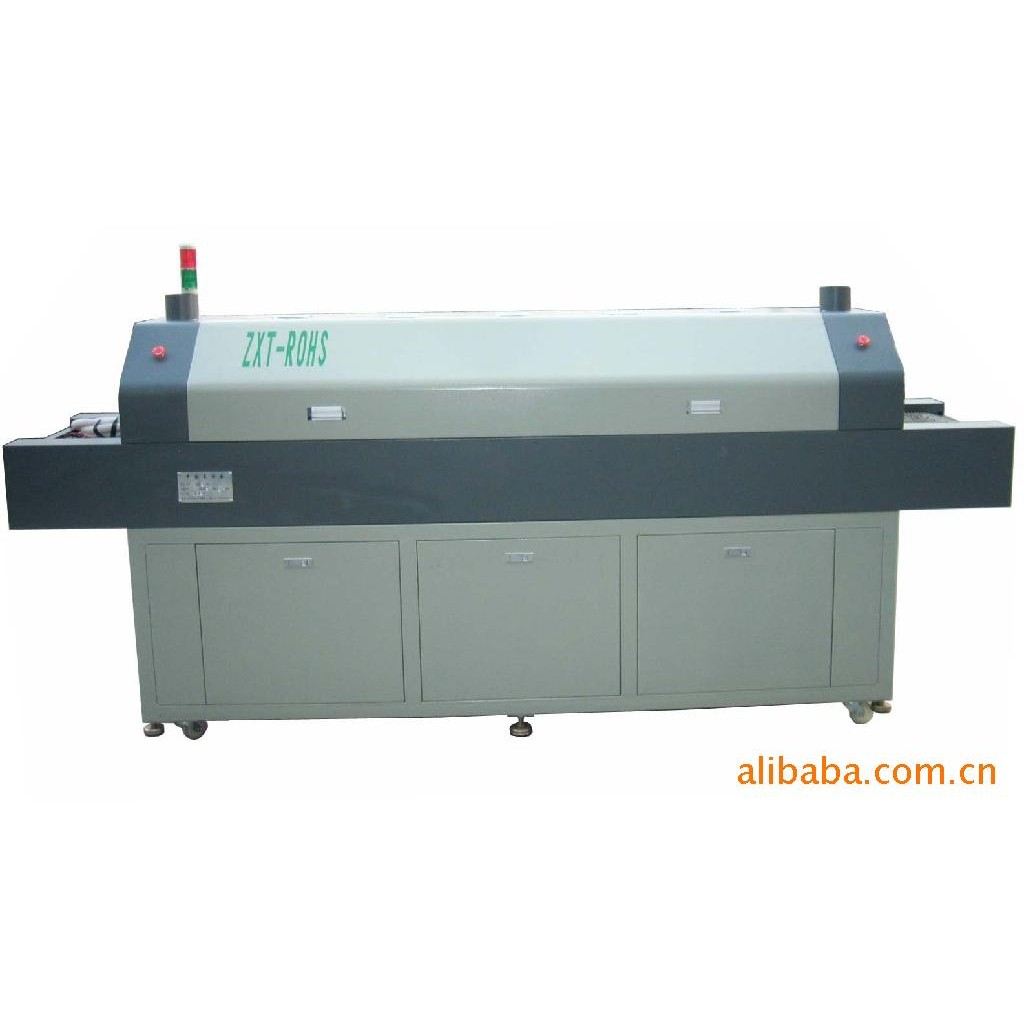 SMT周边设备厂价直销上五下五中型热风无铅回流焊炉 回流焊接机
