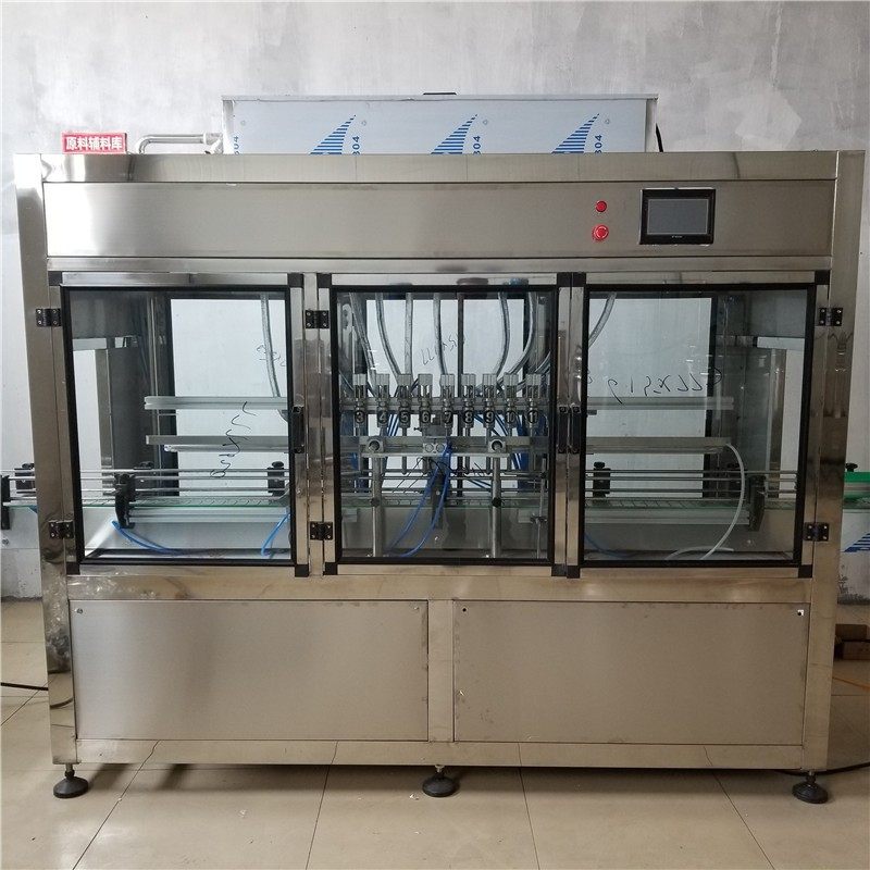 供应车用尿素灌装机 玻璃水防冻液灌装机 直线自流直流灌装设备