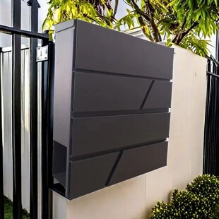 大号镀锌板 铁艺欧式别墅信箱室外报箱创意邮筒防水邮箱报箱壁挂