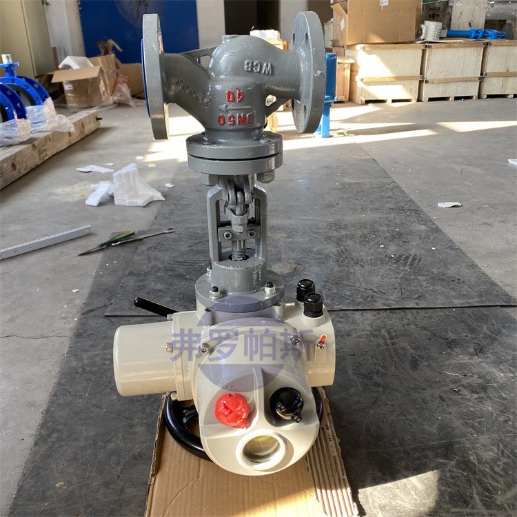 厂家直供 J941H-25C电动蒸汽法兰截止阀 DN200智能调节型 电站使