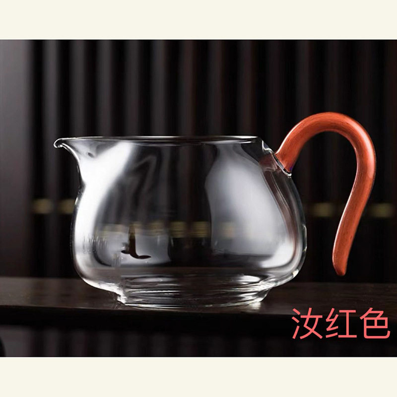 现货高硼硅玻璃公道杯炫彩把手公杯匀杯玻璃茶海分茶杯大号茶海,模玩/动漫/周边/娃圈三坑/桌游,文化/体育周边,淘宝优惠券,粉丝福利购,淘宝优惠卷