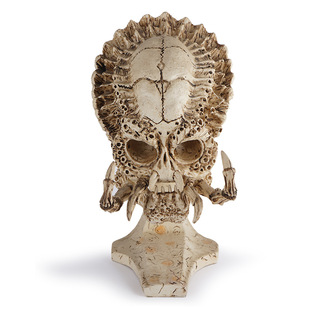 异形星球大战科幻电影主题骷颅面具树脂骷髅头模型铁血战士头骨