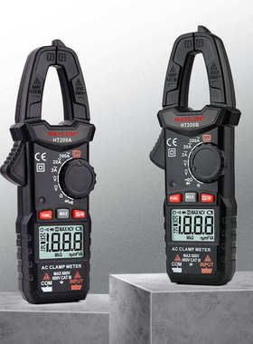 MAYILON麦仪龙HT200A HT200B钳形表小型数字交流钳形表交流200A