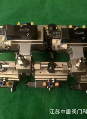 Q624N-200P气动外螺纹三通焊接球阀 Q625N气动液压球阀 外螺纹