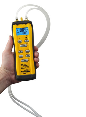 Fieldpiece SDMN6 双端口微压计带压力开关测试