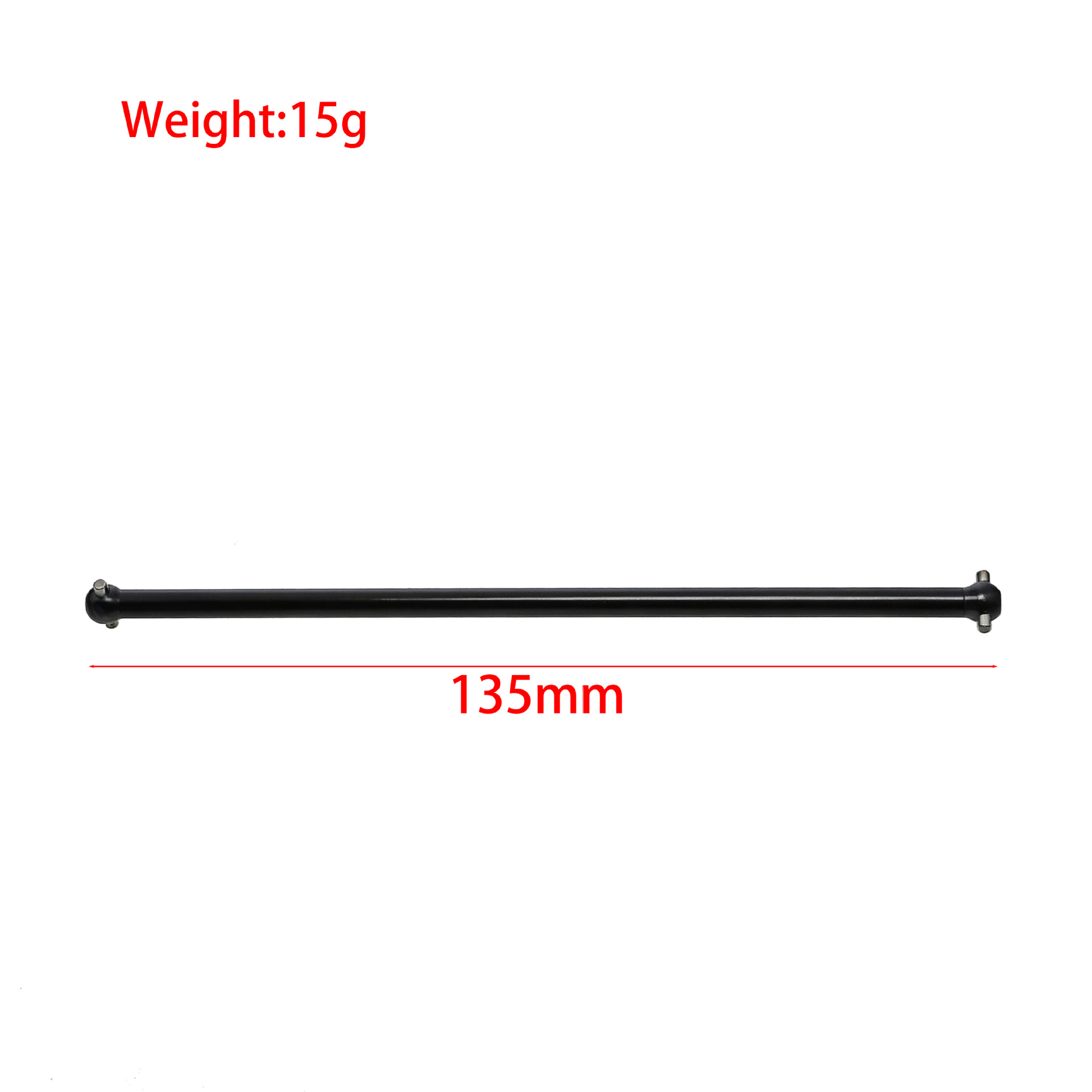雷拉洛全能终结者配件传动组件 45#钢加硬 CVD 传动轴 狗骨