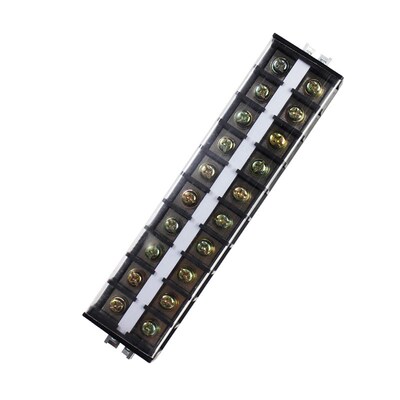 接线端子排导轨组合接线排TD-20010大电流电线连接器10位铜200A