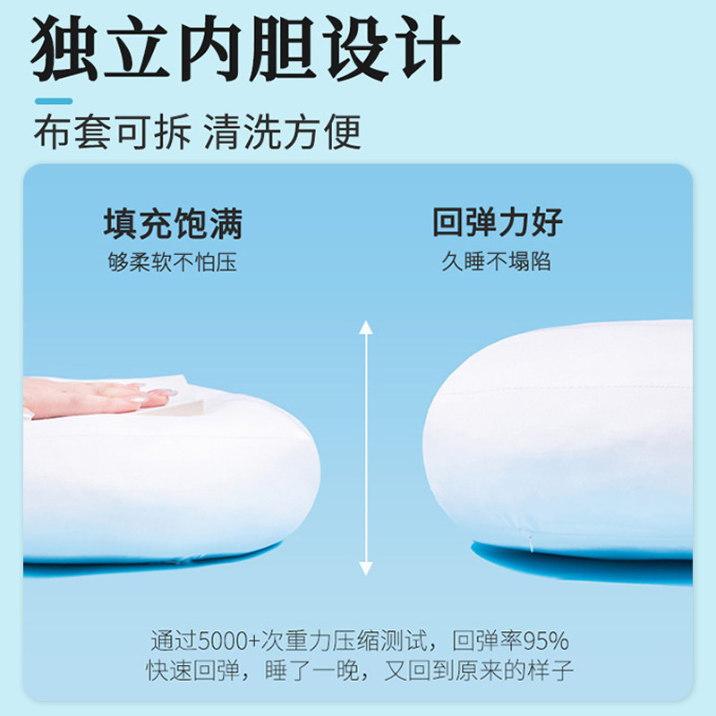2023新款儿童睡觉抱枕公仔男童侧睡专用夹腿可拆洗专用陪睡长条枕