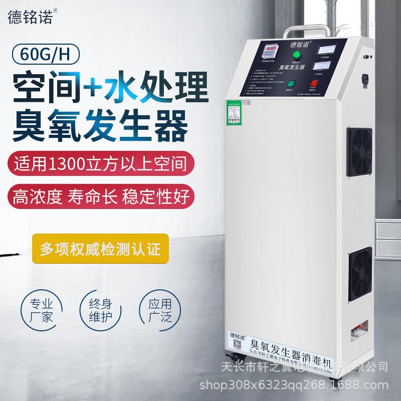 60G 臭氧发生器污水处理食品厂车间海水养殖业净化除杀菌味消毒机