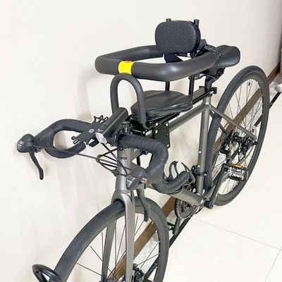 公路车儿童座椅山地车带小孩坐椅D自行车椅子前置安全带娃神器
