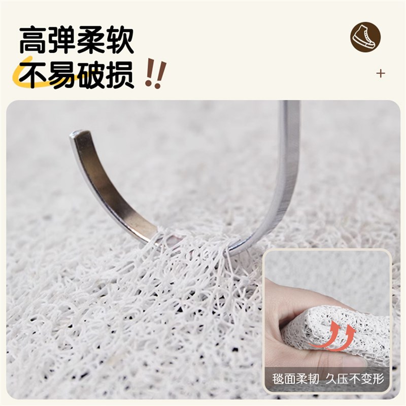 入户门地垫chiikawa防滑家用门口进门丝圈垫子乌萨奇客.厅门垫脚