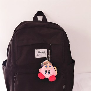 日系可爱少女萌星之m卡比书包小挂件毛绒公仔玩偶包包饰品挂饰摆