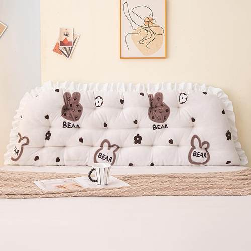 可爱儿童床头软垫防撞靠枕宿舍学生护腰靠背枕半躺飘窗沙发大靠垫