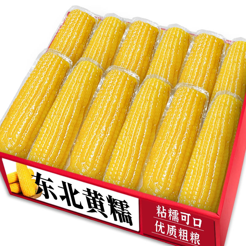 东北黄糯玉米|真空袋装|健康粗粮