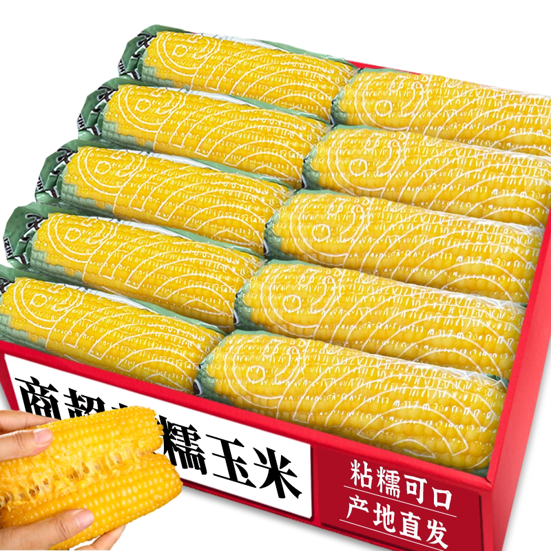 商超黄糯玉米|真空包装|品质现发