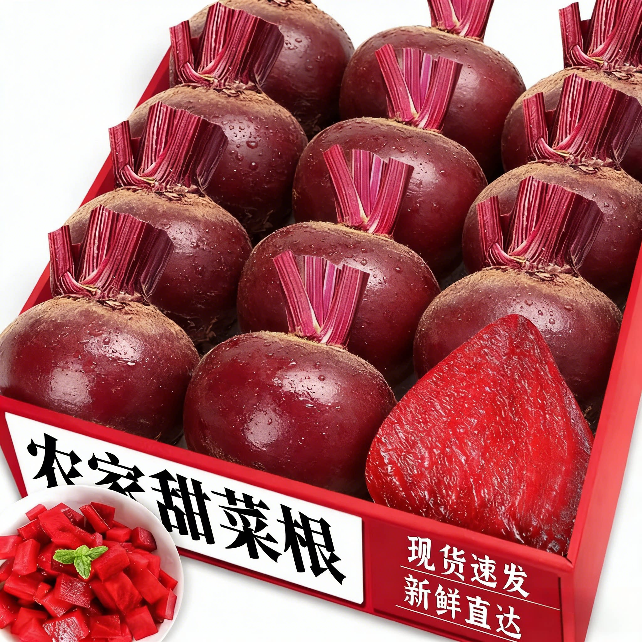 新鲜甜菜根！做法多样！好吃美味