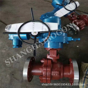 电动铸钢法兰球阀 20MA输入反馈电动球阀 40C Q941F