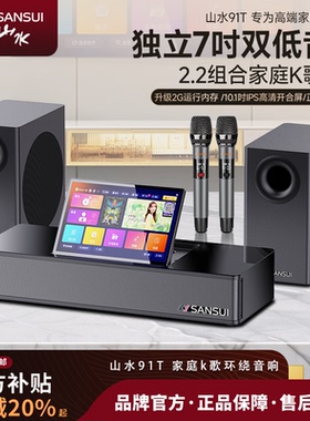 山水91T回音壁音响2.2声道电视影院音箱套装家用客厅点歌环绕K歌