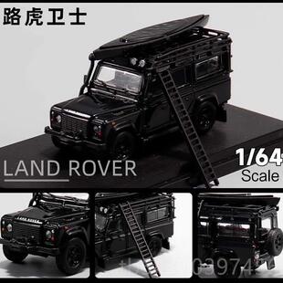 正品Mster1:6 路U虎卫士110 海湾石油4GLF 大脚改装仿真合金汽a车