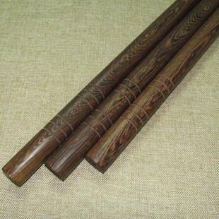 正品 红木鸡木子实木防身短棍太极鞭菲律宾魔杖车载武杆器武翅棍术