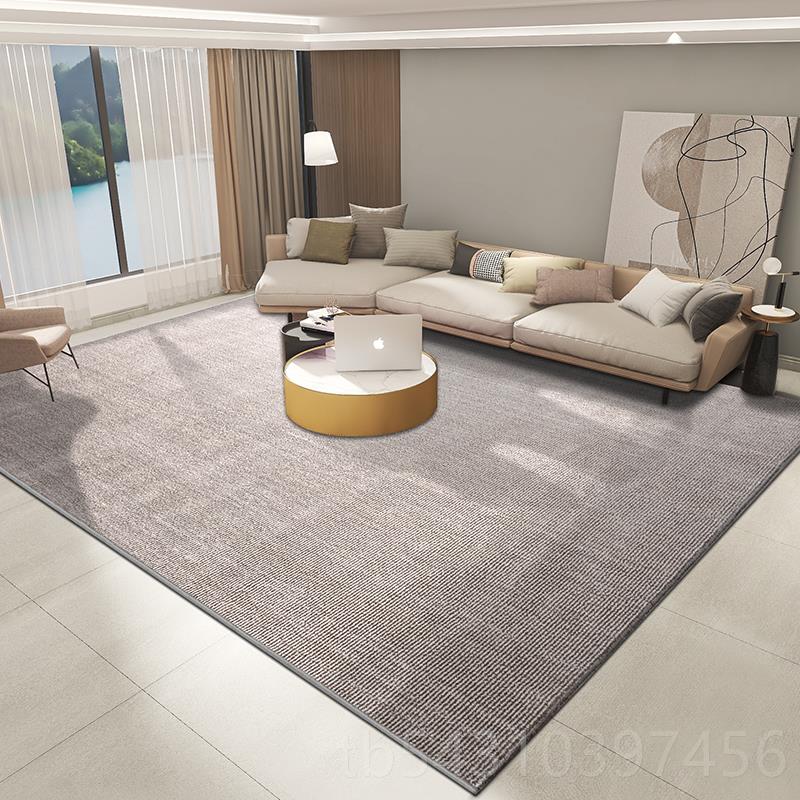 正品兰羊毛新地毯客厅现西代约茶几毯地垫卧室床边编简织纯色沙发