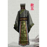 高檔古裝 男漢代服 唐裝秦朝春秋戰(zhàn)演國三國臣子官服漢朝大古臣出