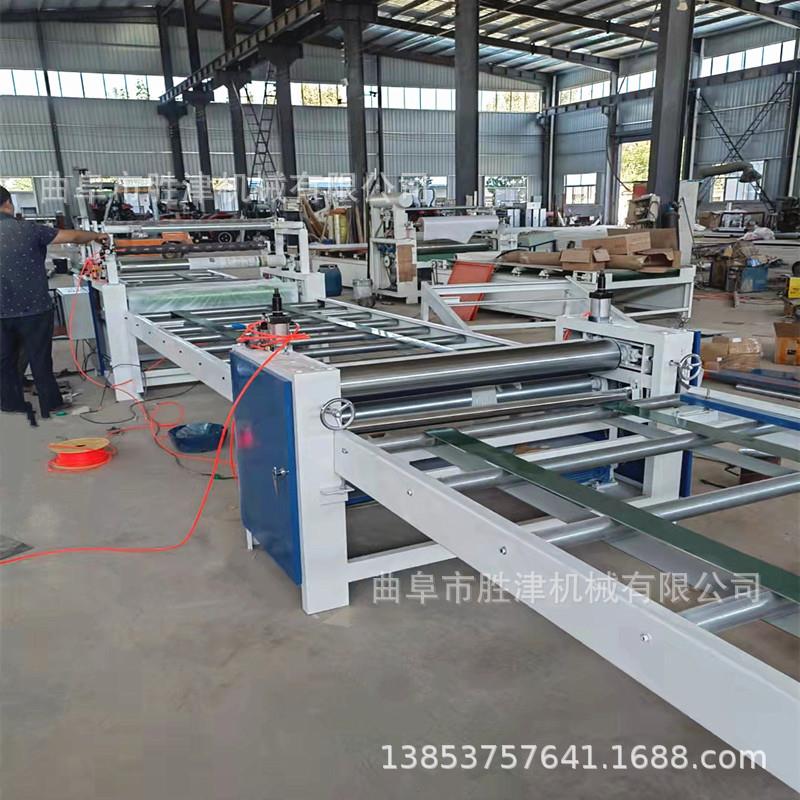 密度板贴pet膜贴面机 木饰面PET热压贴合机木饰面贴PET平贴机