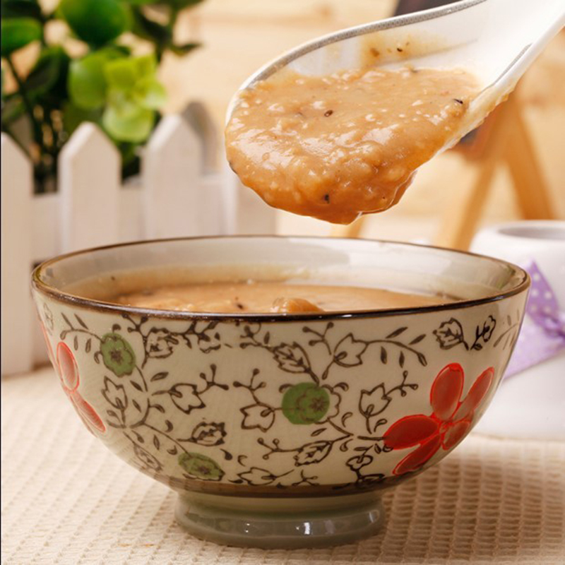 西安特产鑫统领油茶五仁咸味油炒面营养代餐粉早餐冲饮方便袋装