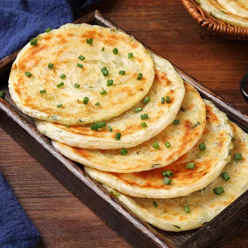 伊兰客清真葱油饼葱香手抓饼速食早餐半成品清真食品回族小吃煎饼