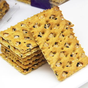 海玉山西特产芝麻蜂巢甜味夹心薄脆小饼干办公室休闲零食早餐代餐