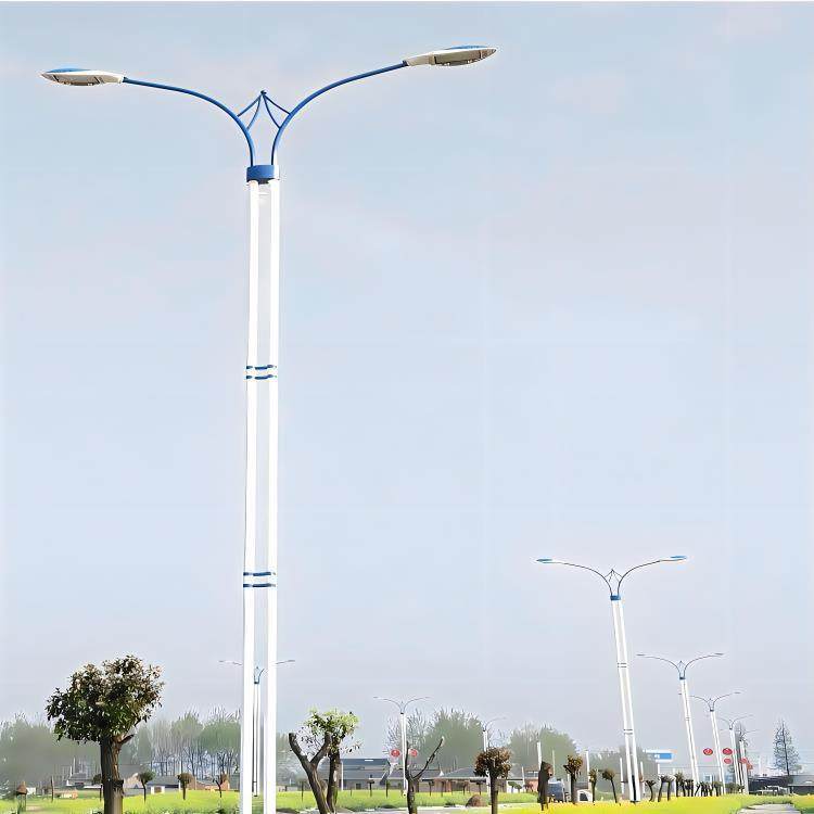 园区景观灯10米方杆8米等径杆180WLED路灯景观灯厂家