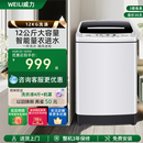 WEILI 威力12KG大容量全自动家用波轮洗衣机内风干洗脱一体1699X