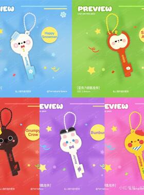 恋与深空祁煜可爱挂件亚克力沈星回钥匙扣小雪人挂件恋与深空新年