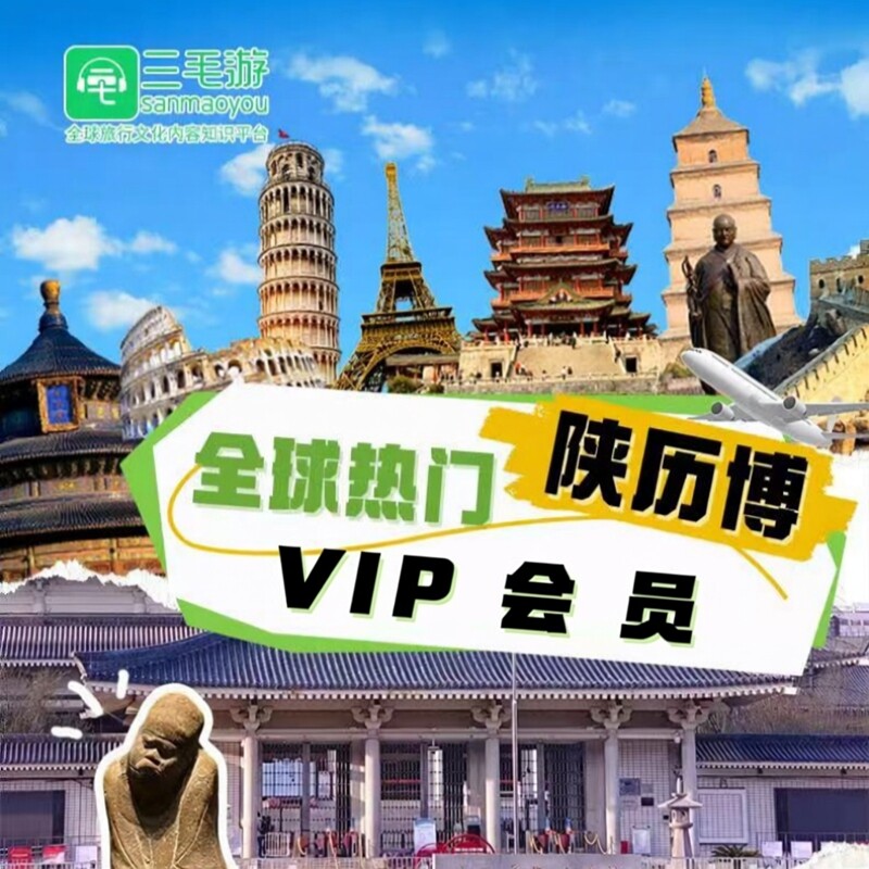 三毛游陕西历史博物馆VIP会员
