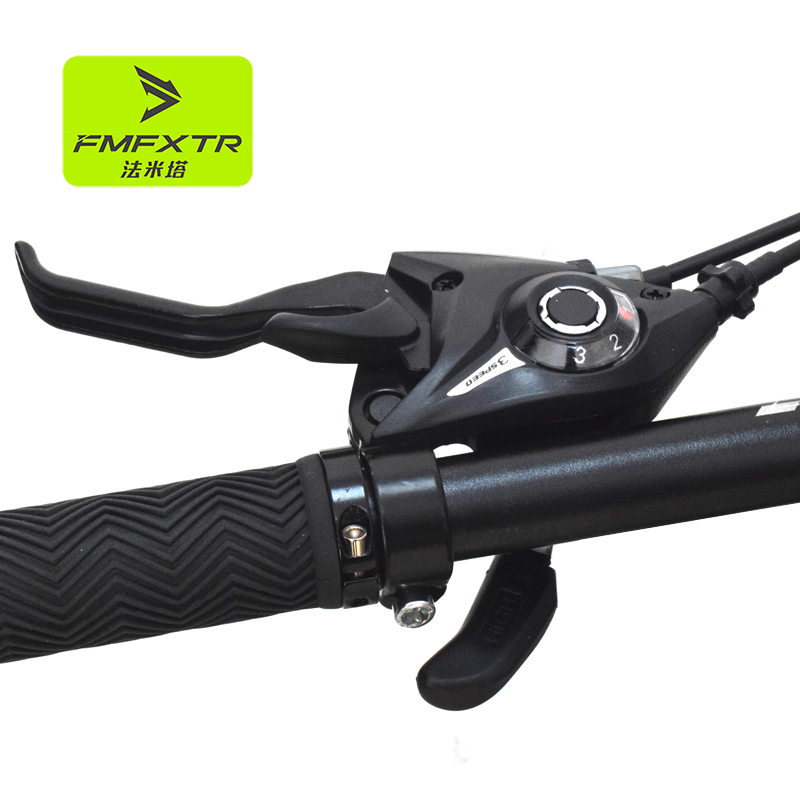 登山自行车变速器单车调速器 21/2E4速指拨器手拨套件改装配件大