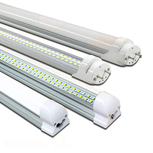 led灯a管t8日光灯管T5一体支架灯条灯带长条灯家用40W双排超亮节