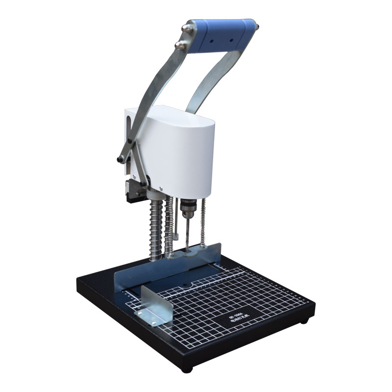 包邮奇砚QYf-550新款电动财务凭证账本单孔打孔机档案资料装订机