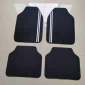 绒面防滑吸c水汽车脚垫大包围保护垫宝来朗逸捷达蔚领速腾迈腾