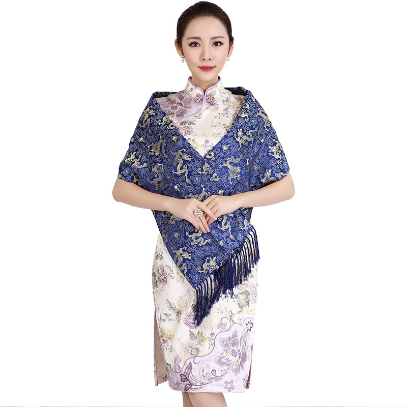 南京 云锦 围巾k领带中国风民间手工艺品中国特色 出国礼品送老外